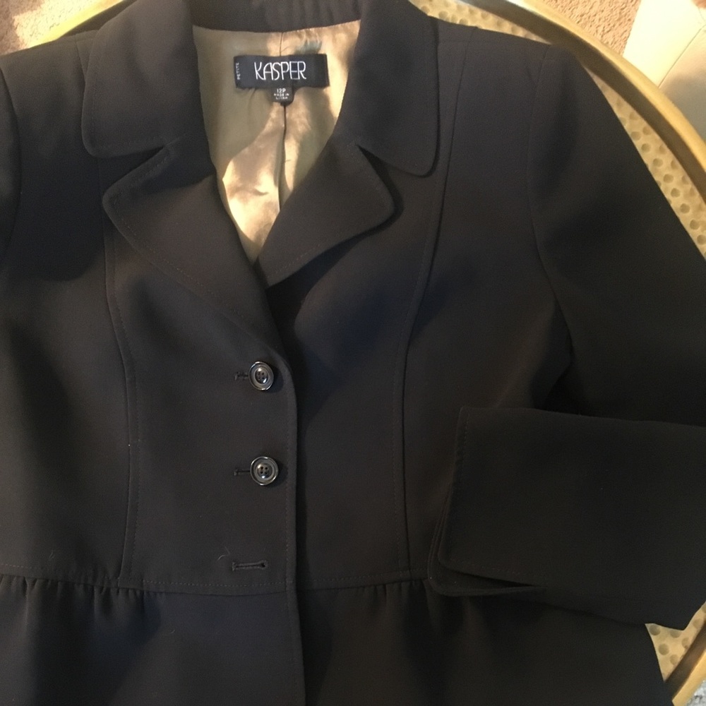 SOLD...Kasper skirt suit...SOLD